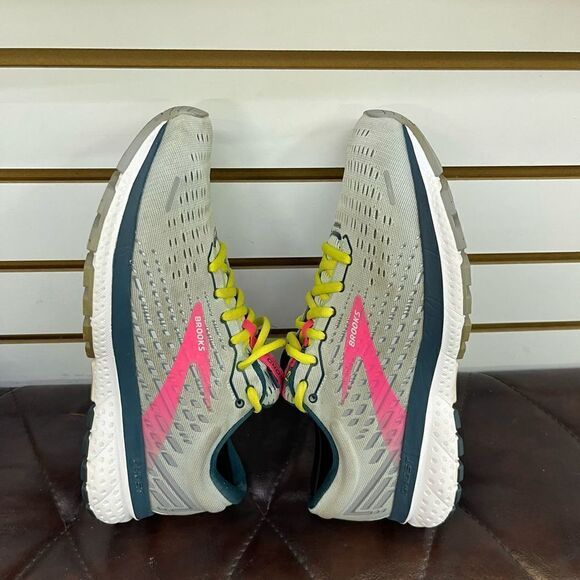Brooks Womens Ghost 13 1203381b154 Gray Pink Running Shoes Size 8.5 B - Picture 3 of 8